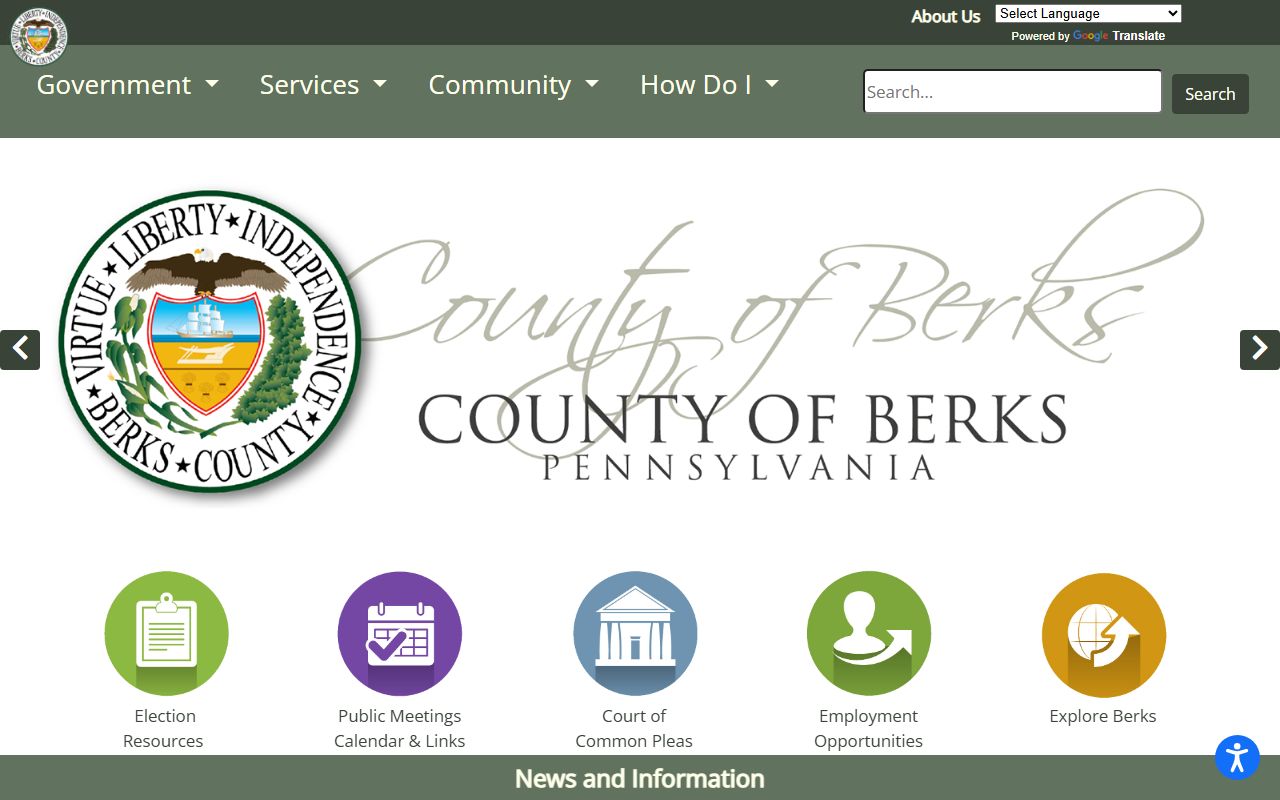 Berks County Traffic Ticket Records - Berks County Government Portal