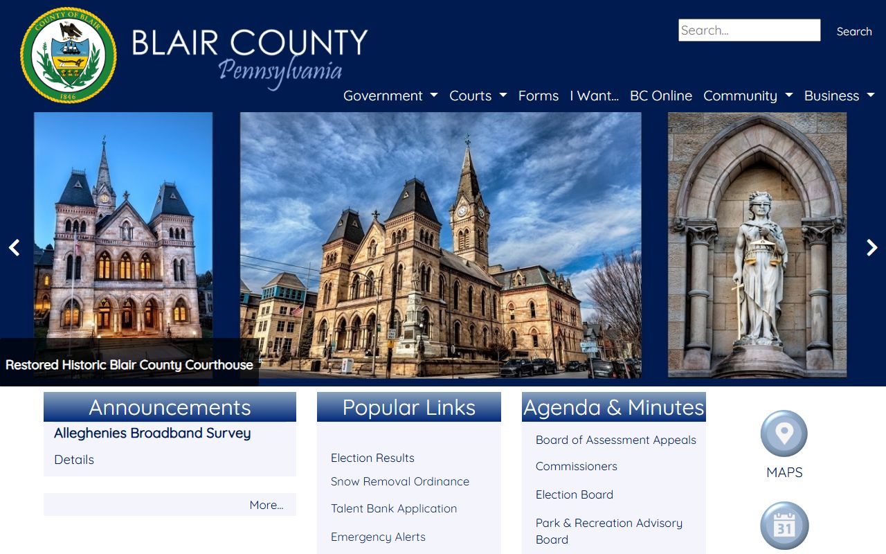 Blair County Traffic Ticket Records - Blair County Government website