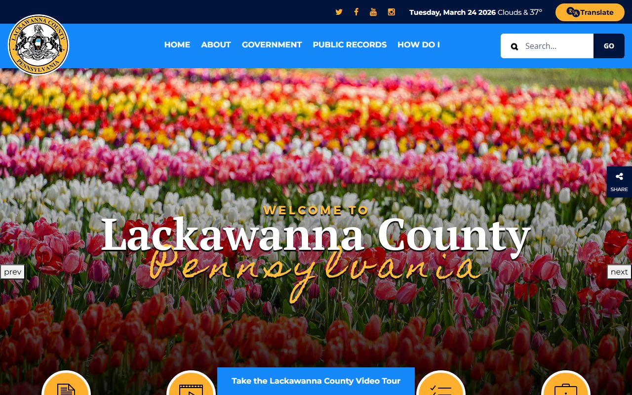 Lackawanna County Traffic Ticket Records - Lackawanna County official government website