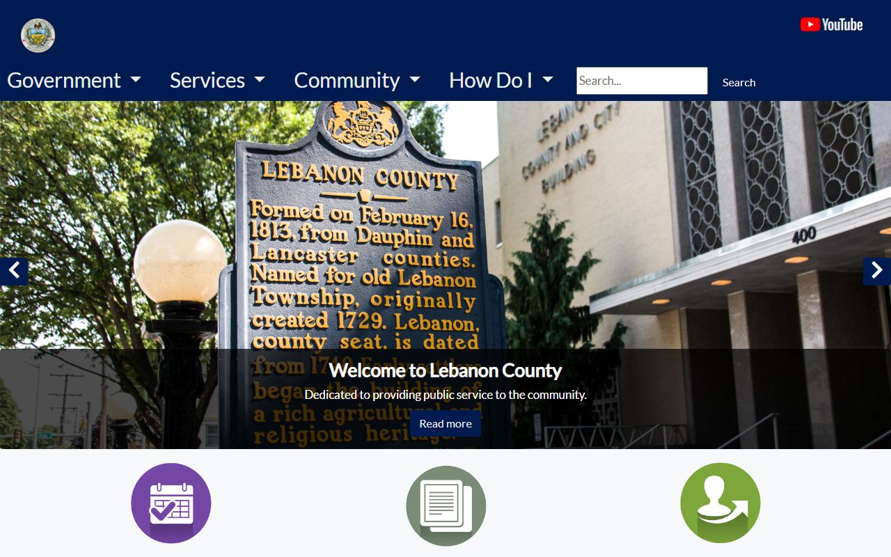 Lebanon County Traffic Ticket Records - Lebanon County official government website
