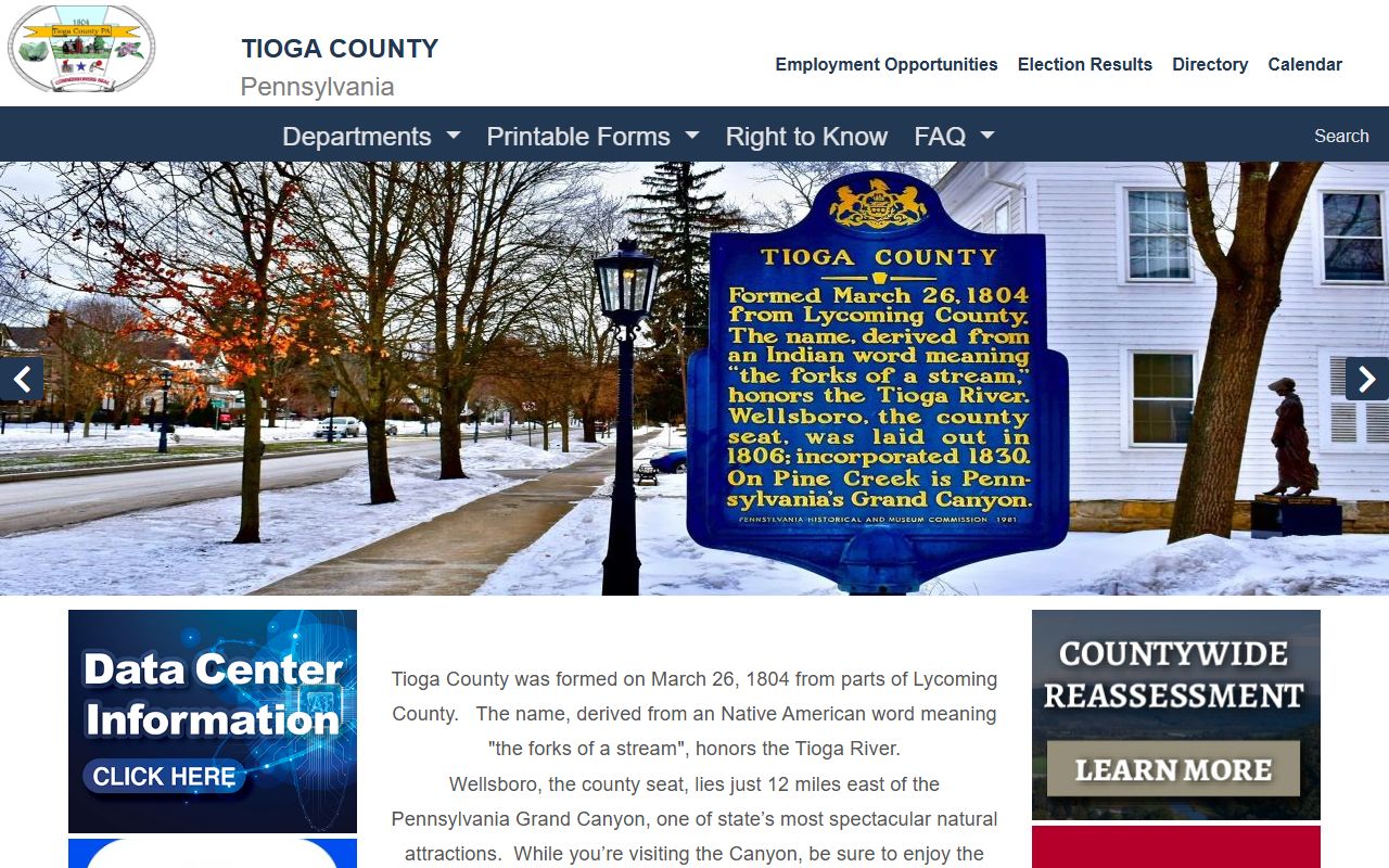 Tioga County Traffic Ticket Records - Tioga County Official Website